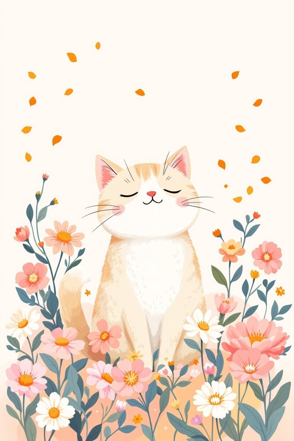 春天的猫