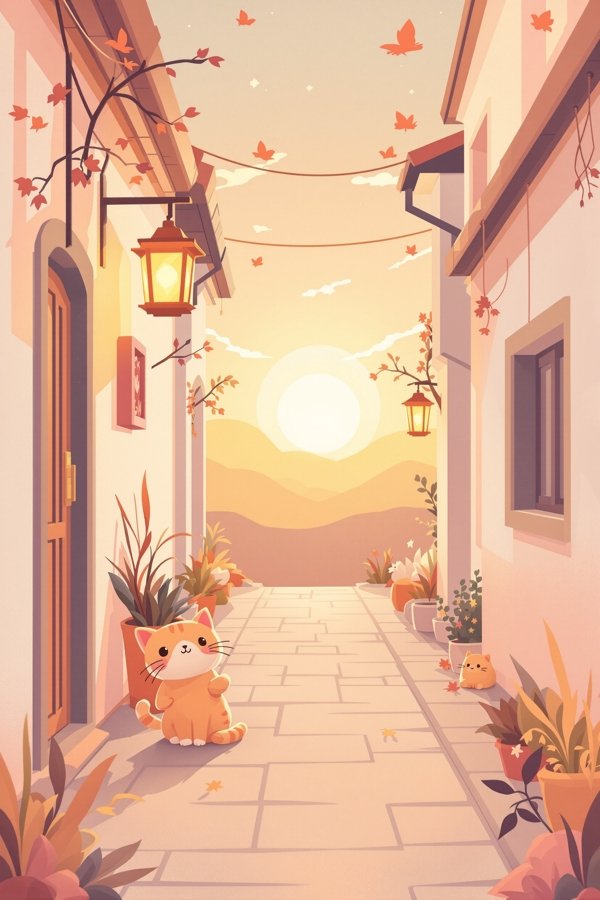 小巷猫影