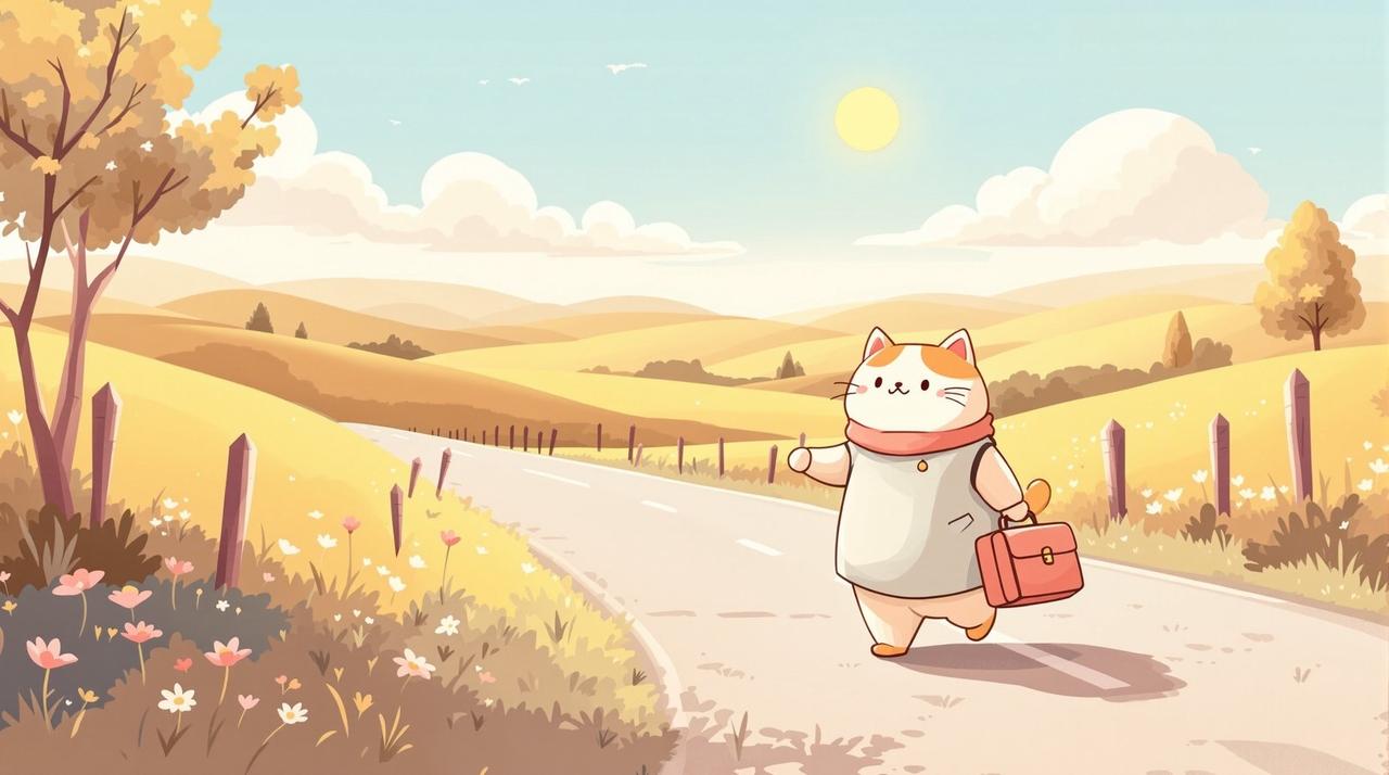 猫咪老师去旅行