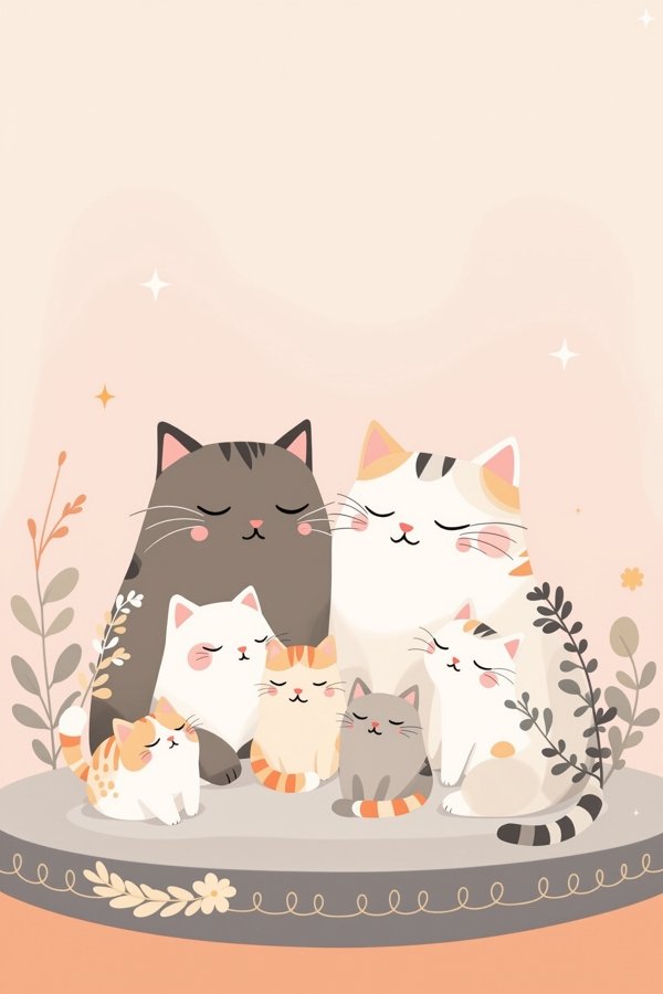 猫的一家